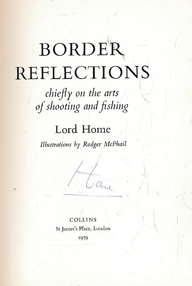 Border Reflections. Signed copy.