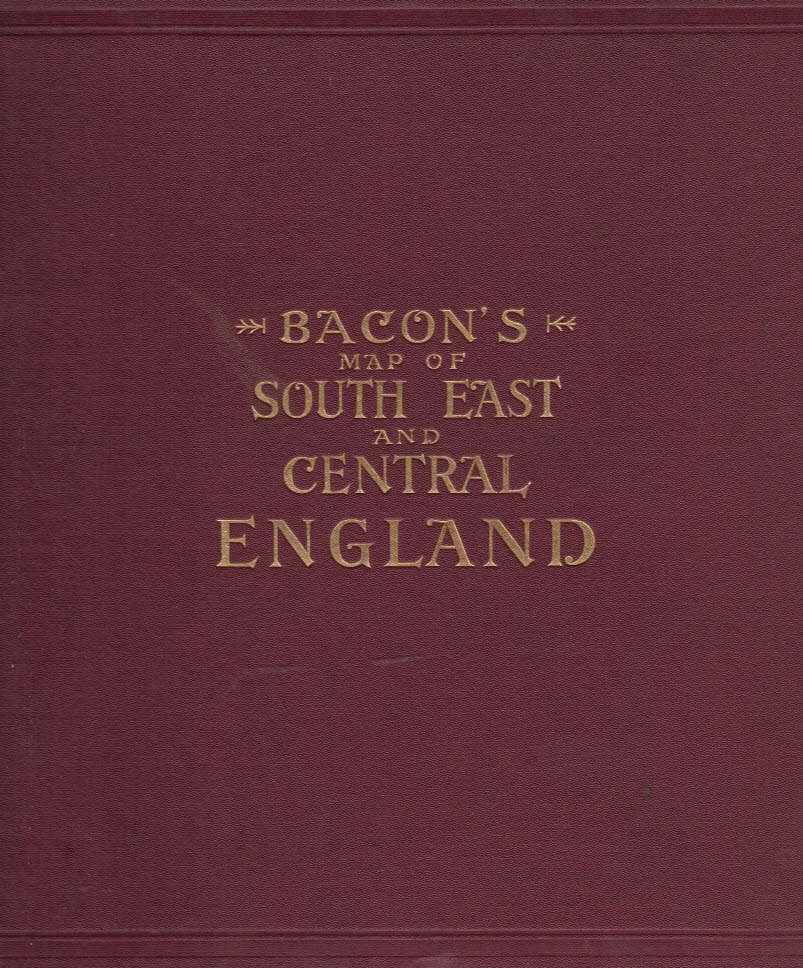 Bacon's Map of South East and Central England