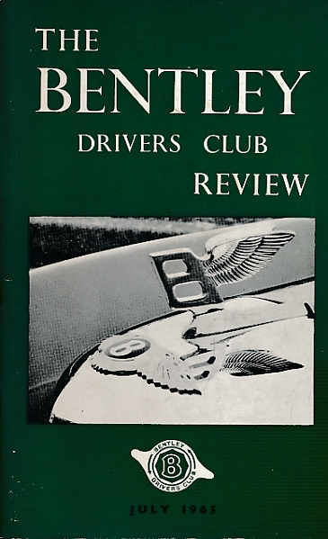 The Bentley Drivers Club Review. No 77. July 1965.
