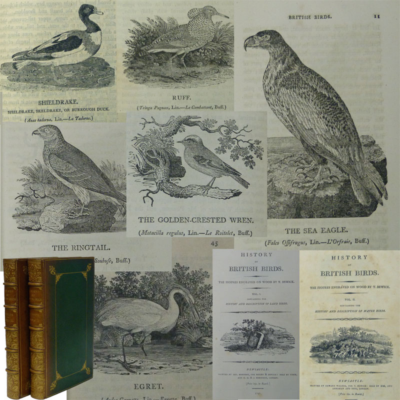 A History of British Birds. 2 volume set. 1797.