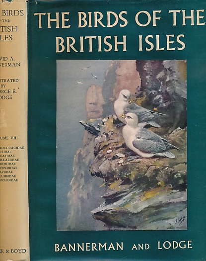The Birds of the British Isles. Volume 8. Phalacrocoracidae; Diomedeidae; Sulidae; Podicipedidae; Fregatidae; Gaviidae; Procellariidae; Columbidae; Pteroclididae.