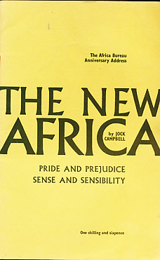 The New Africa. Pride and Prejudice. Sense and Sensibility.