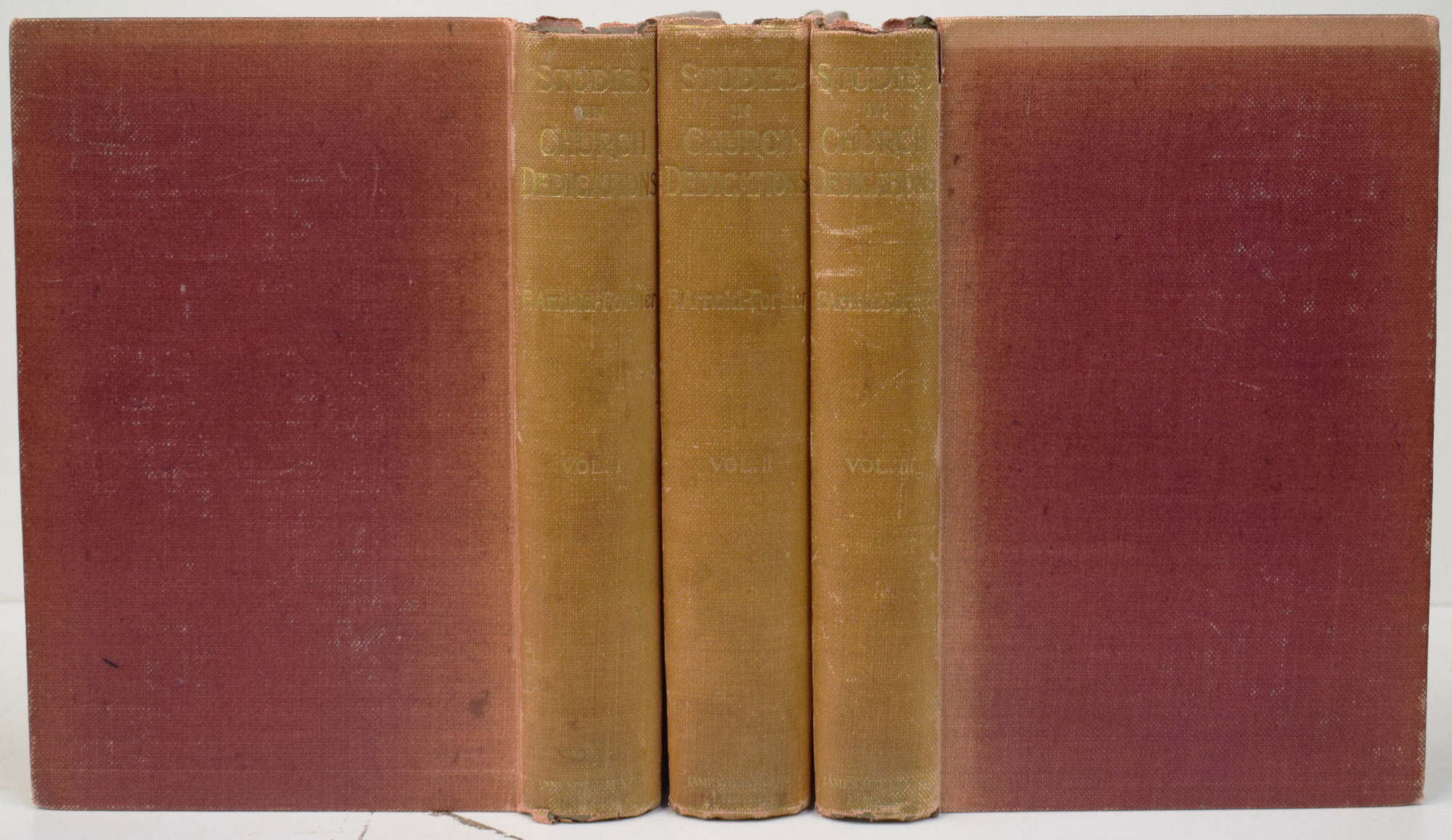 Studies in Church Dedications. Or, England's Patriot Saints. Three volume set.