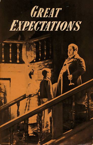 Great Expectations. A Discussion Guide to the Photoplay Based on the Novel by Charles Dickens. John Mills and Valerie Hobson movie stills.