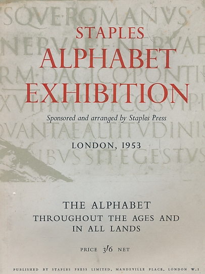 Staples Alphabet Exhibition