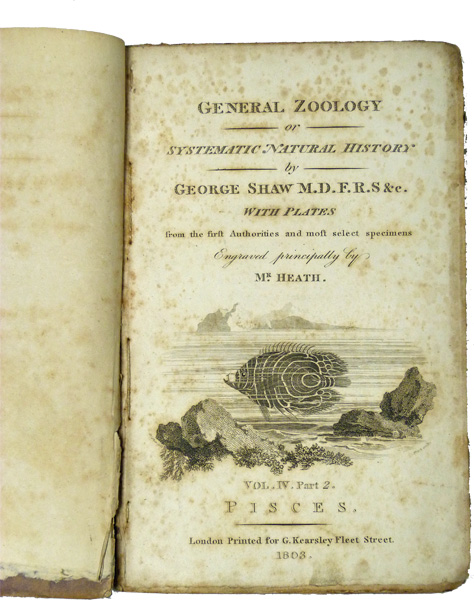 General Zoology; or Systematic Natural History - 10 volumes - Volume1, part 1 to Volume 5 - part 2.