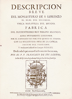 Descripcion Breve del Monasterio De S Lorenzo el Real del Escorial