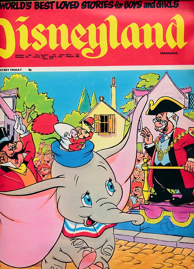 Disneyland Magazine. No's 105 - 130. 1973