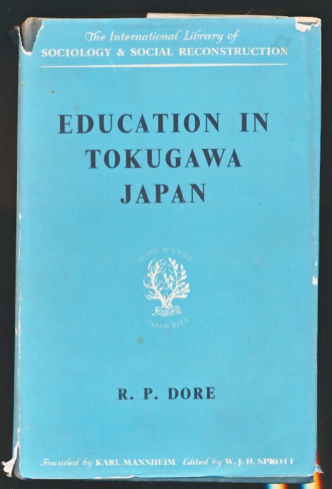 Education in Tokugawa Japan