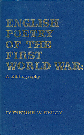 English Poetry of the First World War: A Bibliography.