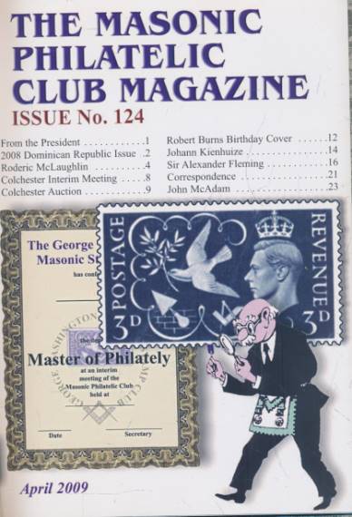 The Masonic Philatelic Club Magazine. Issues 124 - 134. 2009 - 2011.