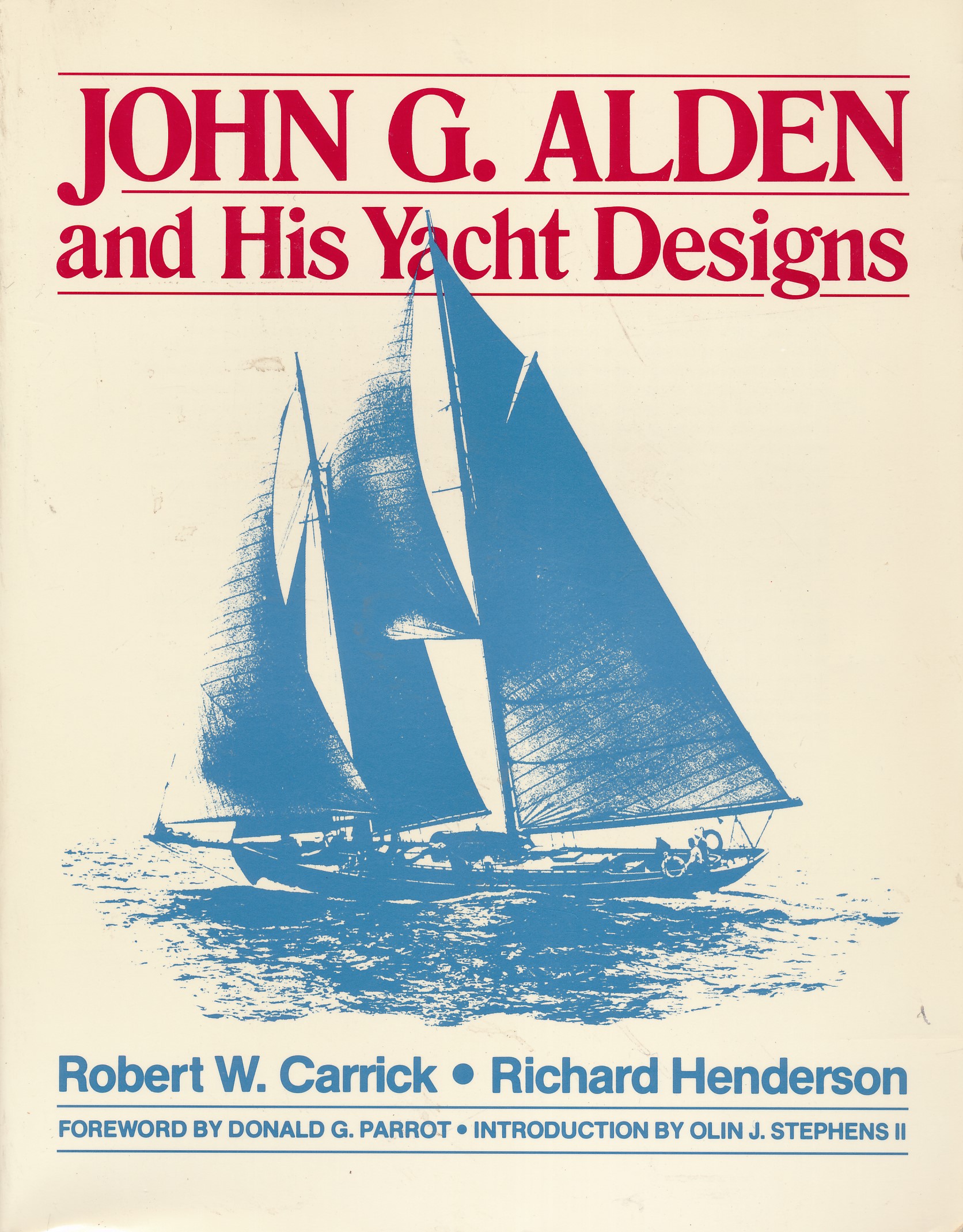 John G. Alden and His Yacht Designs