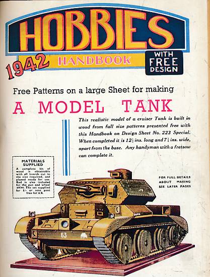 Hobbies Handbook 1942 + 1945 + 1946 + Hobbies Weekly 1945-6 bound together.