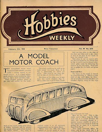 Hobbies Weekly February - October 1945