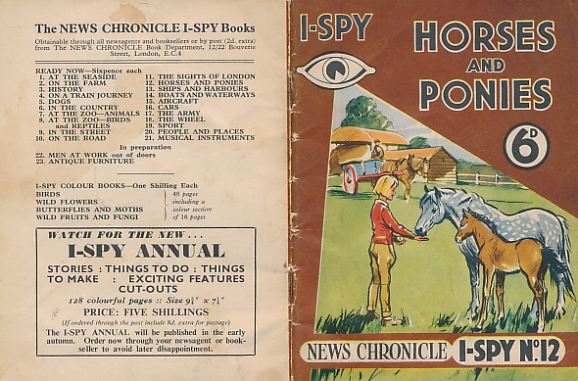 Horses and Ponies. I Spy No 12.