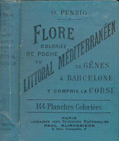 Flore Colorie de Poche du Littoral Mditerraneen de Genes  Barcelone y Compris la Corse.