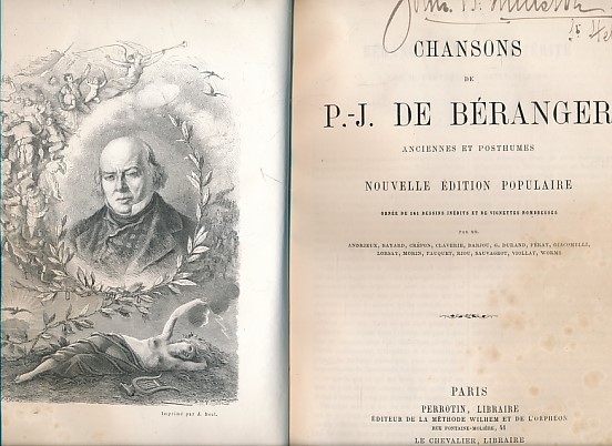 Chansons de P.J. de Branger Anciennes et Posthumes