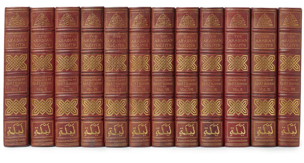 The Book of the Thousand Nights and a Night. The Illustrated Library Edition. 12 volume set.