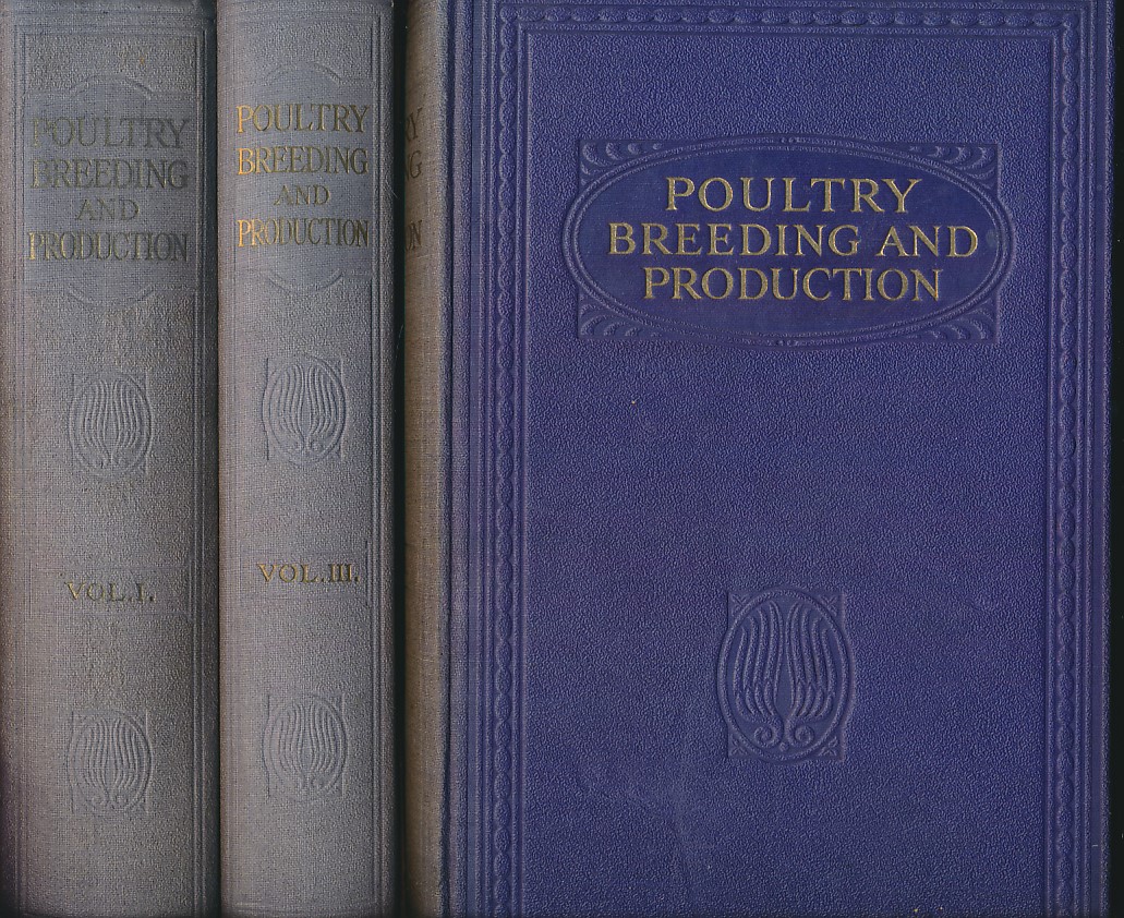 Poultry Breeding and Production. Three volume set.