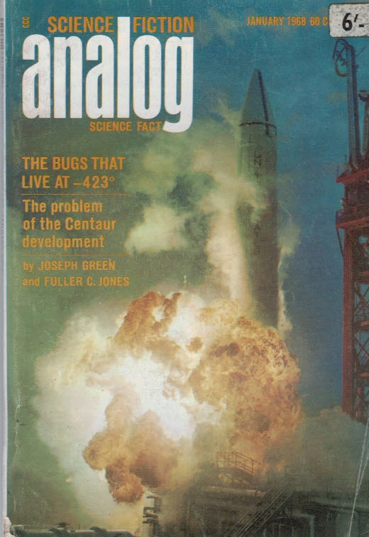 Analog. Science Fiction and Fact. Volume 80, No. 5. January 1968.