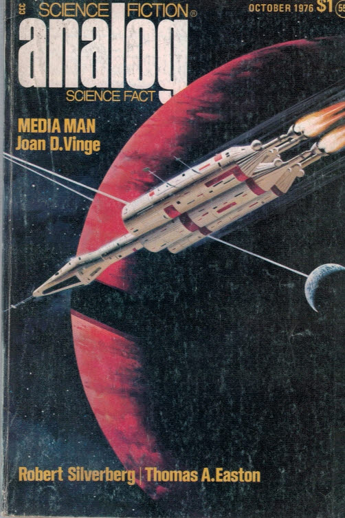 Analog. Science Fiction and Fact. Volume 96, No. 10. October 1976.