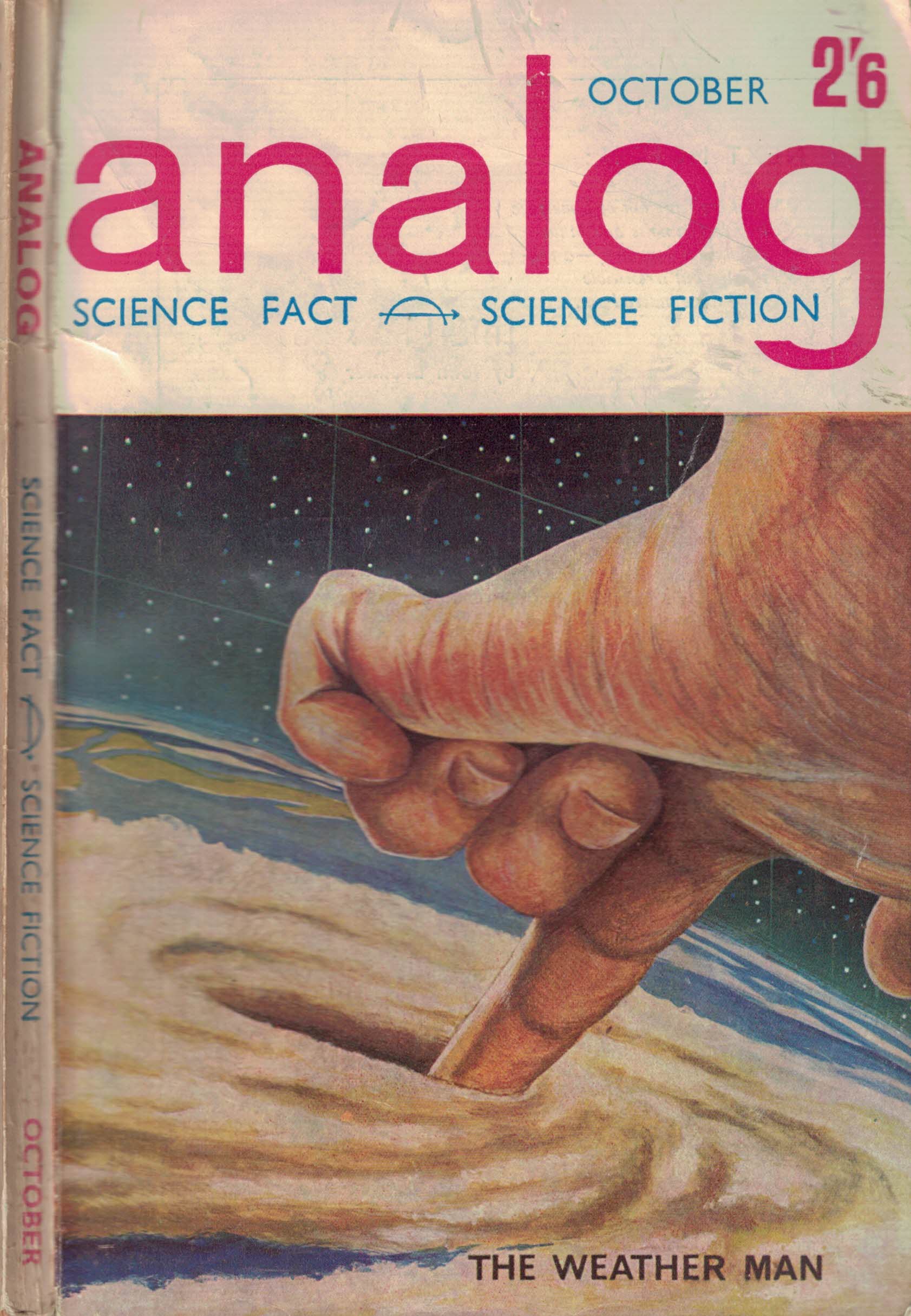 Analog. Science Fiction and Fact. Volume 18, Number 10. October 1962. British edition.