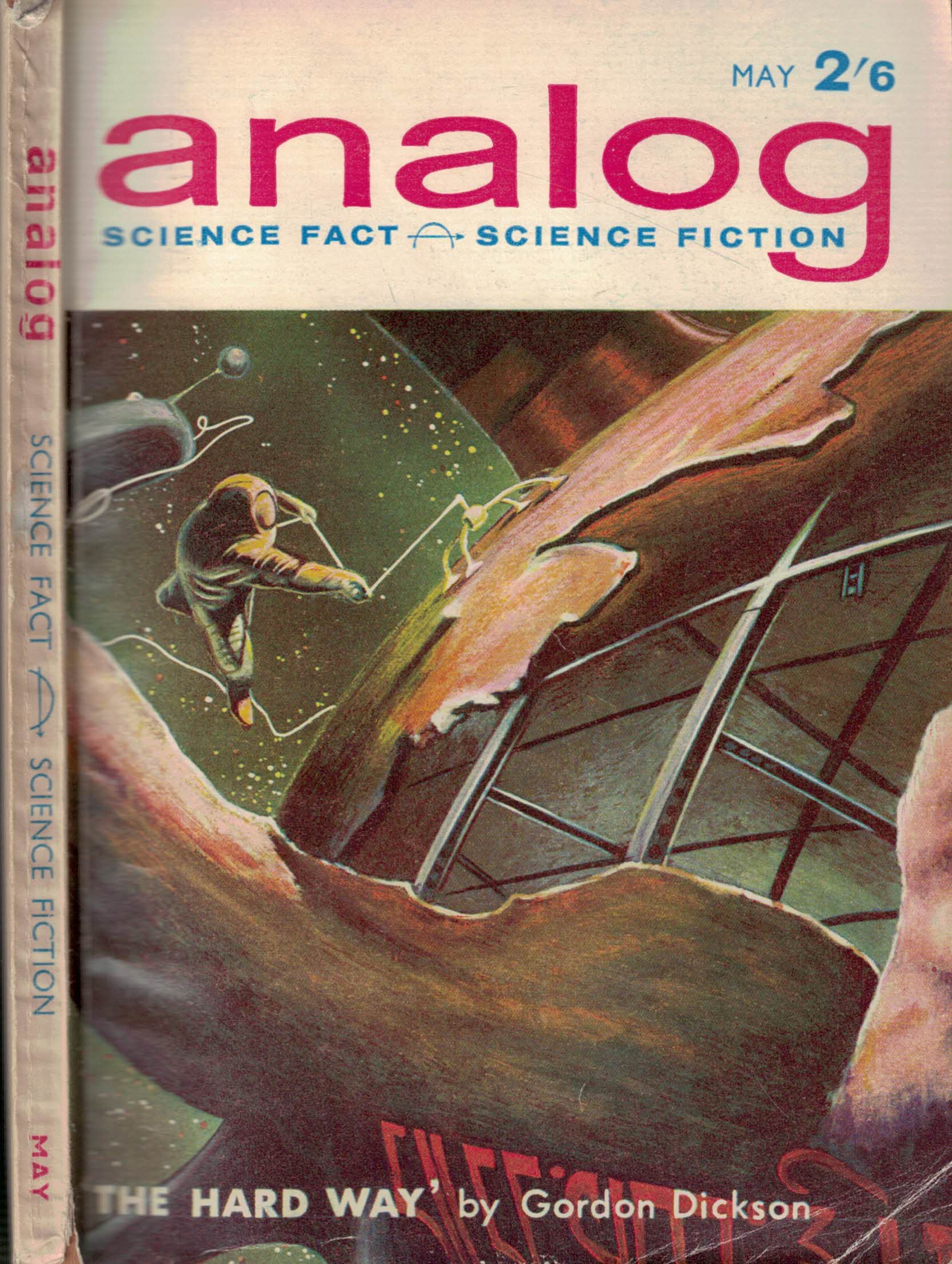 Analog. Science Fiction and Fact. Volume 19, Number 5. May 1963. British edition.
