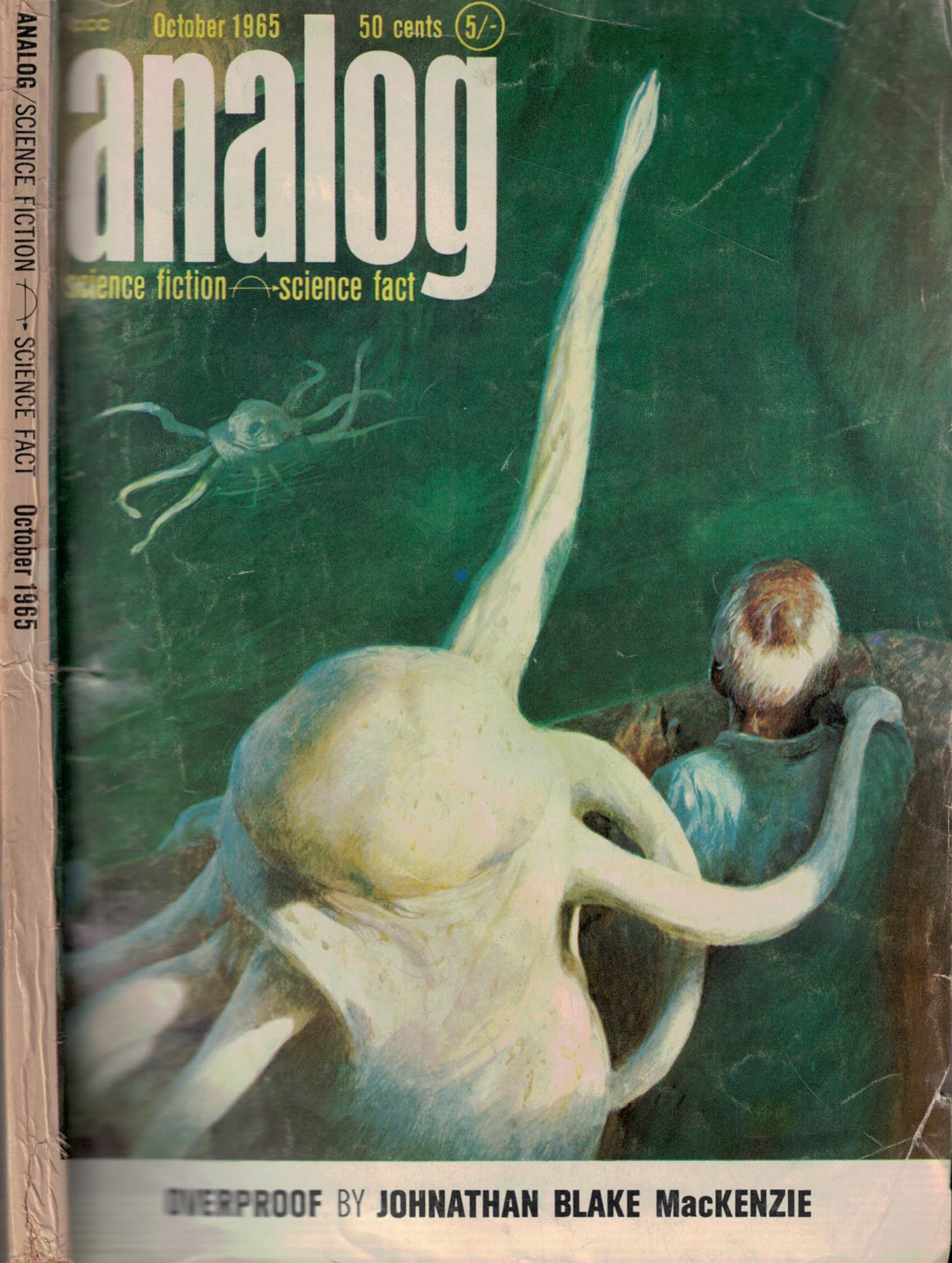 Analog. Science Fiction and Fact. Volume 76, Number 2. October 1965.