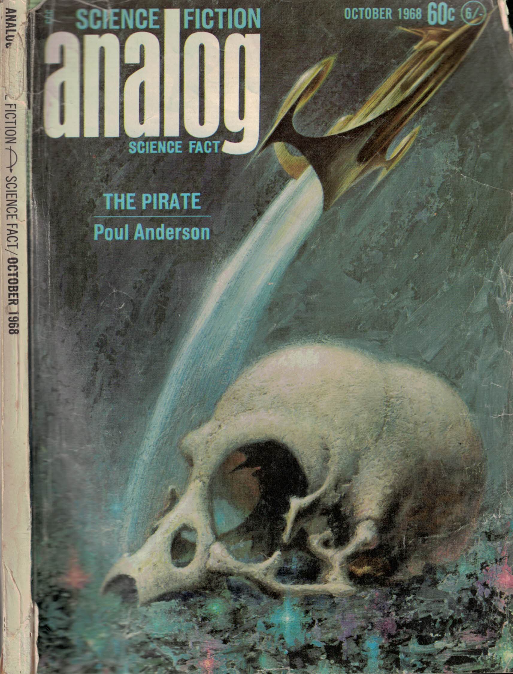 Analog. Science Fiction and Fact. Volume 82, Number 2. October 1968.
