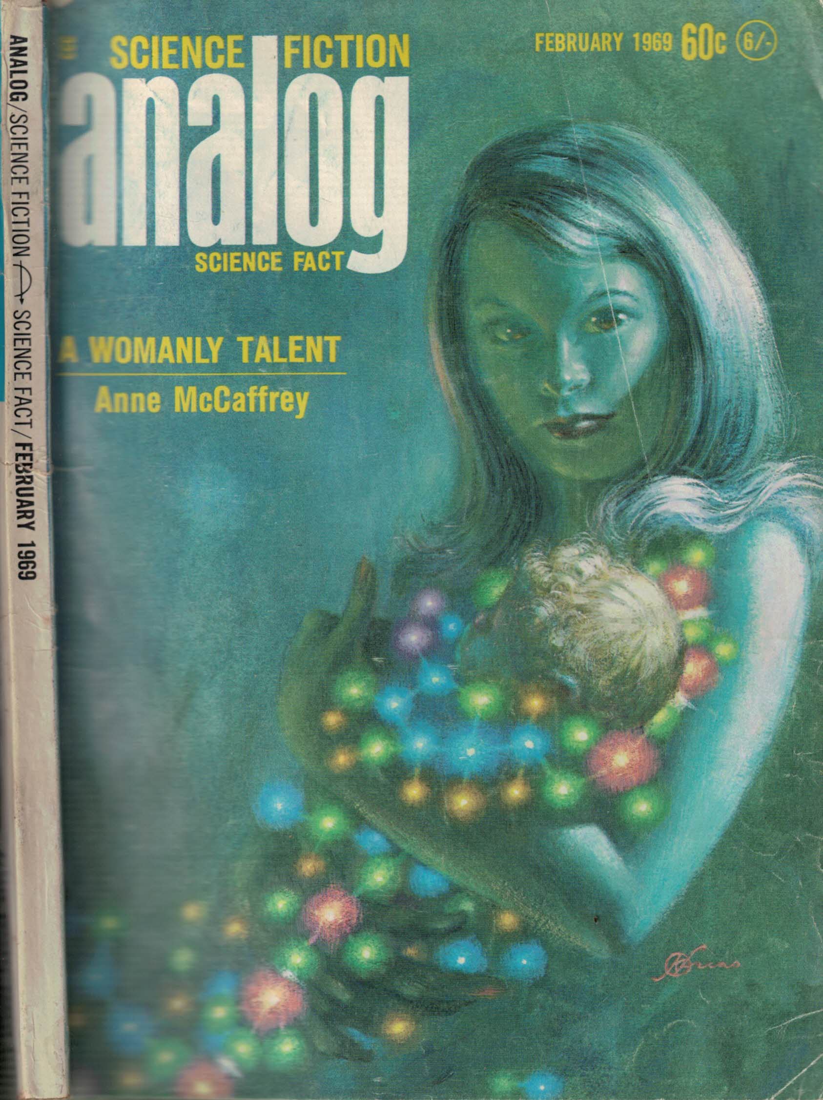 Analog. Science Fiction and Fact. Volume 82, Number 6. February 1969.