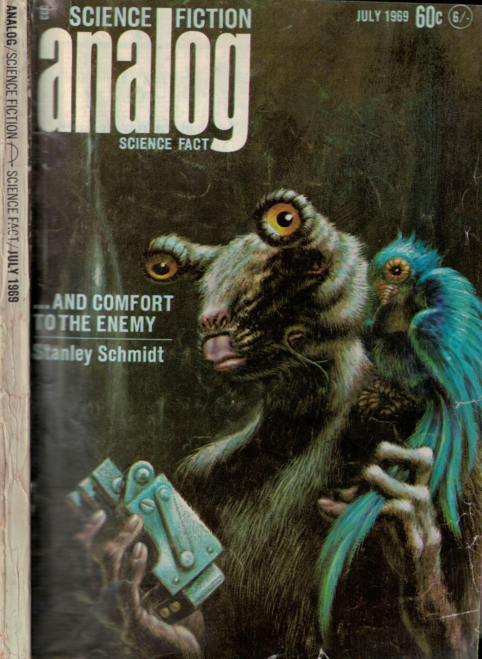 Analog. Science Fiction and Fact. Volume 83, Number 5. July 1969.