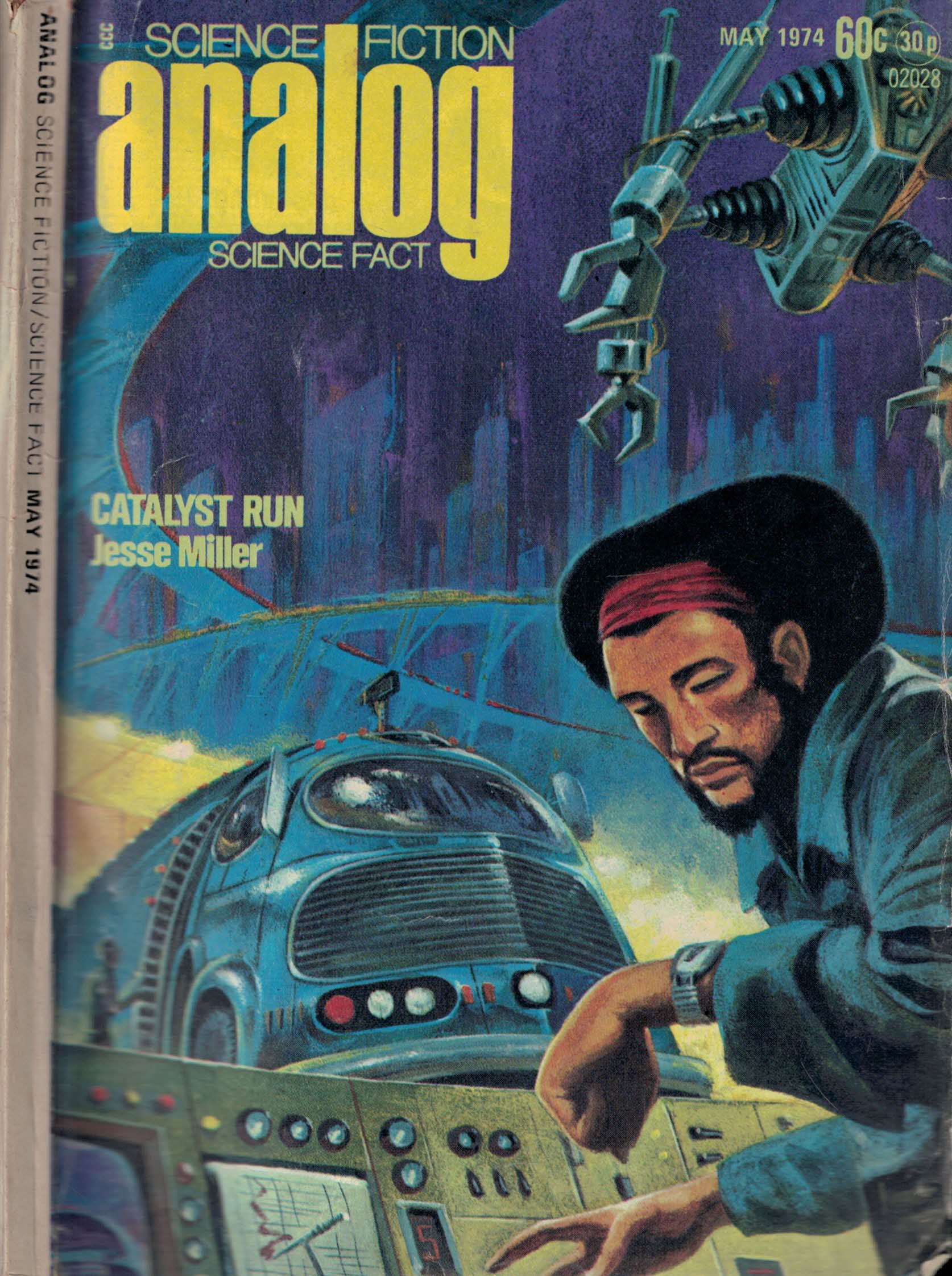 Analog. Science Fiction and Fact. Volume 93, Number 3. May 1974.