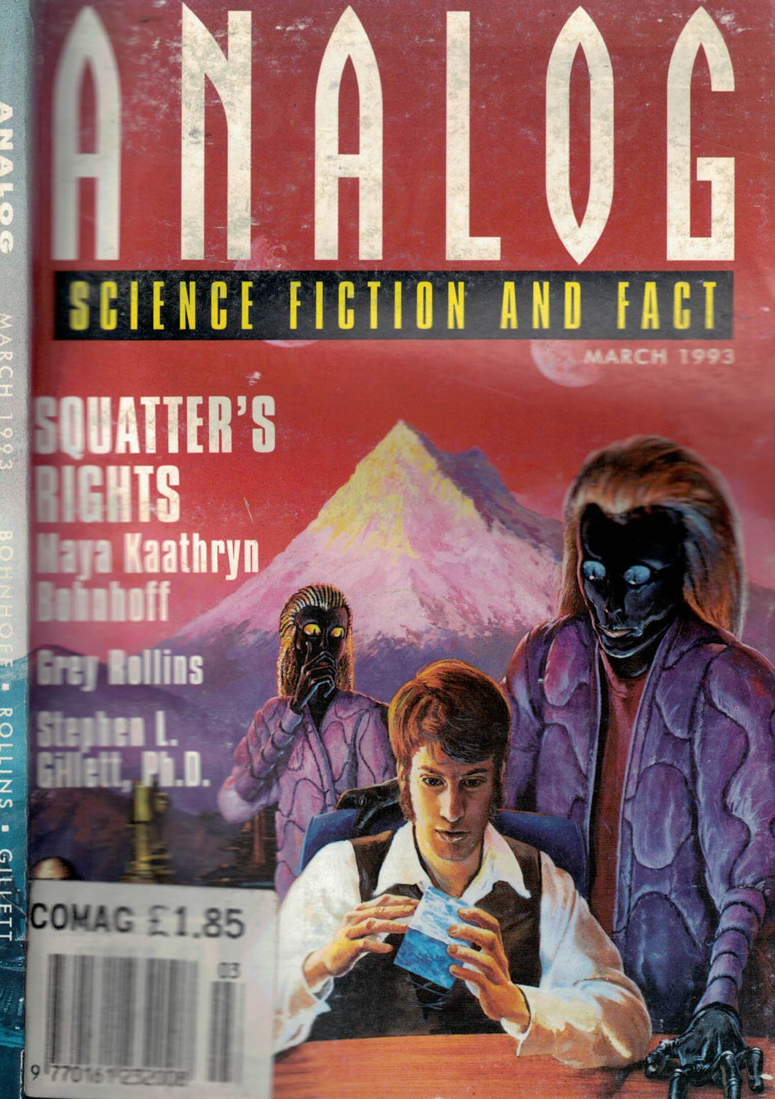Analog. Science Fiction and Fact. Volume 113, Number 4. March 1993.