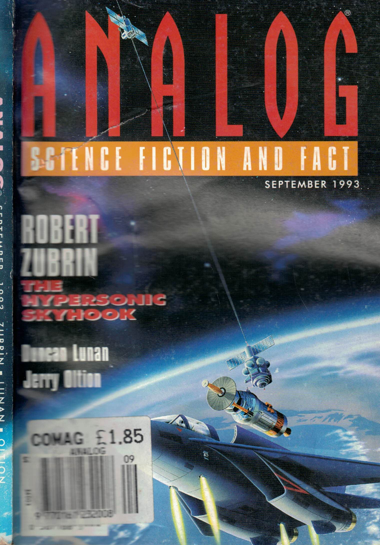 Analog. Science Fiction and Fact. Volume 113, Number 11. September 1993.