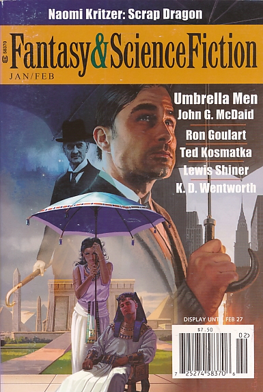 The Magazine of Fantasy and Science Fiction. Volume 122 Nos 1 & 2. January/February 2012.