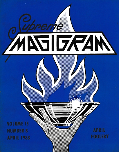 The Magigram. Volume 15 No. 8. April 1983.