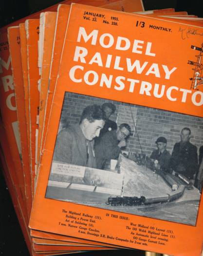 The  Model Model Railway Constructor. Volume 22. 12 issues - 1955 complete.