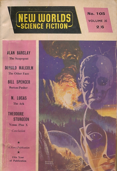 New Worlds Science Fiction. No 105. April 1961.