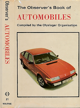 The Observer's Book of Automobiles. 1977.