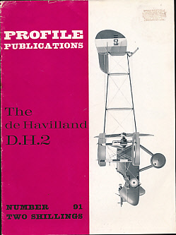 The de Havilland D.H.2. Profile Publications Number 91.