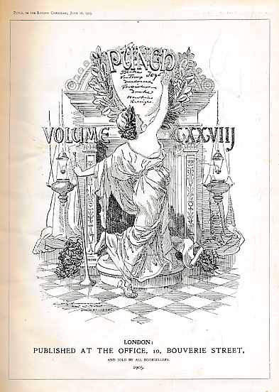 Punch, Or the London Charivari. January - June 1905 Volume 128.