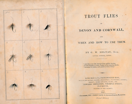 Trout Flies of Devon and Cornwall, and When and How to Use Them.