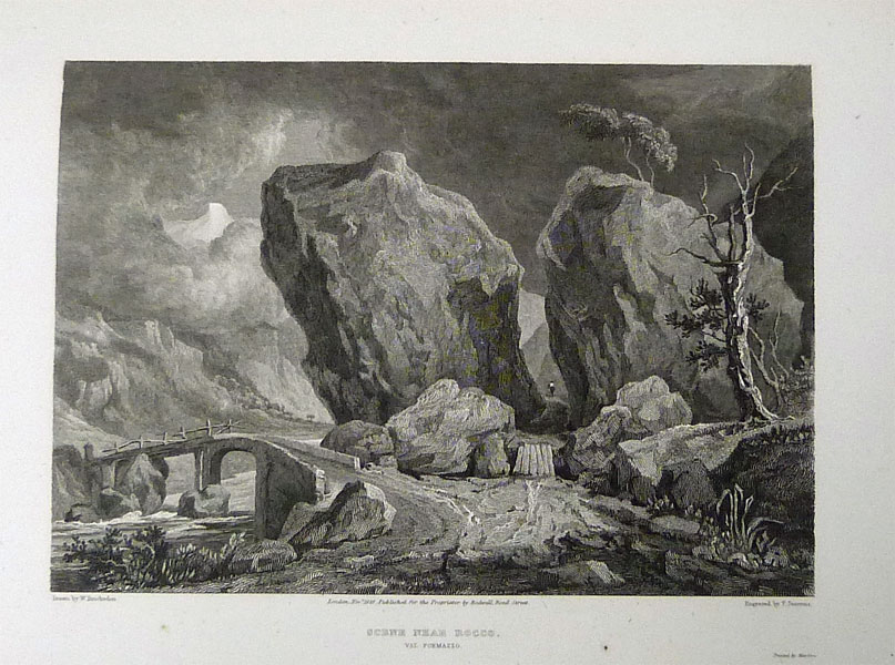 Illustrations of the Passes of the Alps, by which Italy Communicates with France, Switzerland, and Germany. 2 volume set.