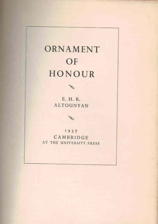 Ornament of Honour