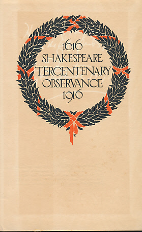 Shakespeare Tercentenary Observance in the Schools and Other Institutions