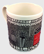 The Harry Brockway Barter Books Mug with Red Insert