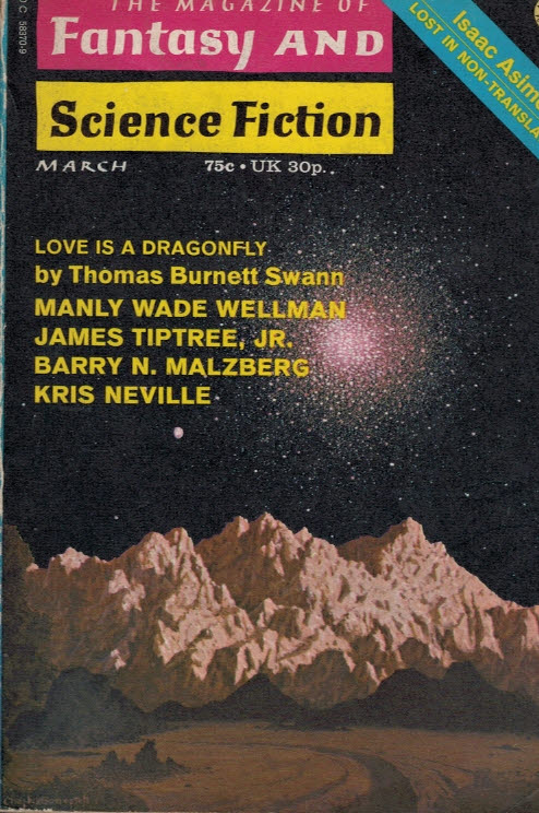 The Magazine of Fantasy and Science Fiction. Vol 42 No 3 March 1972