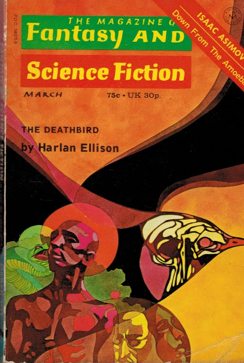 The Magazine of Fantasy and Science Fiction. Volume 44 No 3. March 1973.