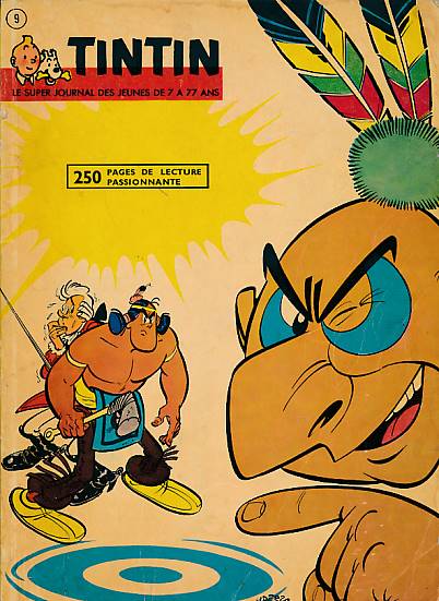 Tintin. Le Super Journal des Jeunes de 7 a 77 Ans. No. 9. Issues 50-52; 1&2, 1961-2.