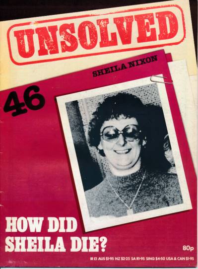 Sheila Nixon. Unsolved No. 46.